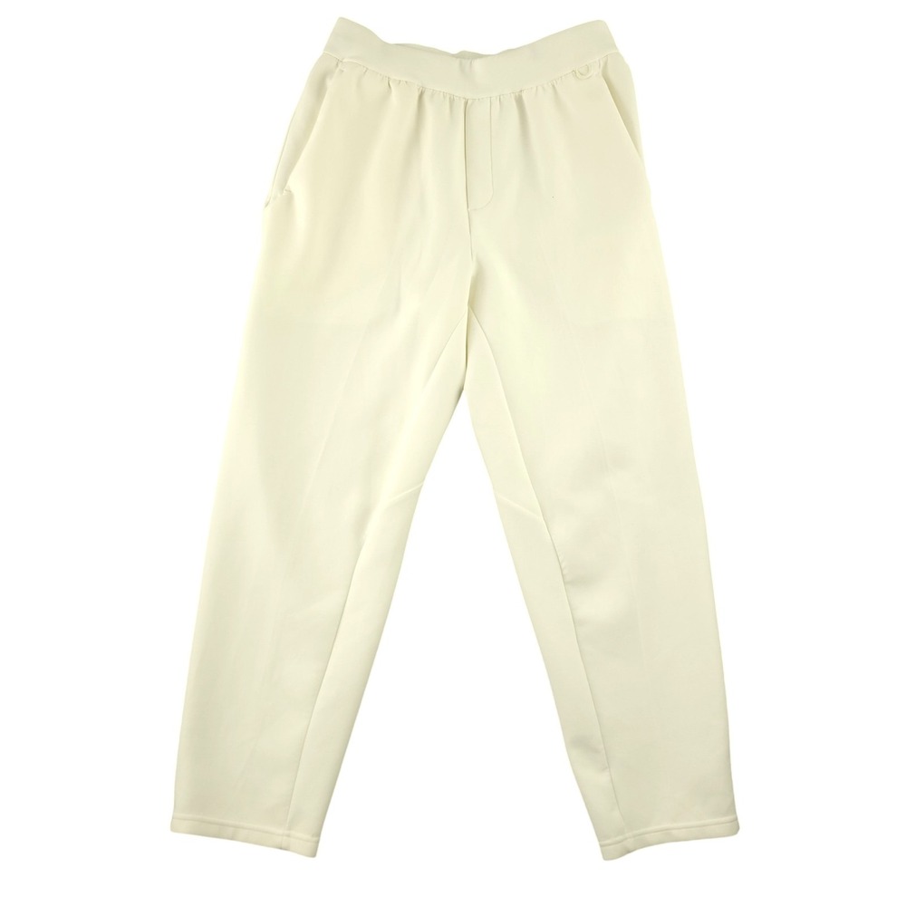 Nike Dri-FIT 24.7 Pants Mens M 32x29 Beige Knit Sweatpants Casual Stretch Lounge